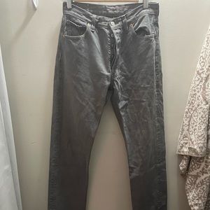 Gray Levi’s 501